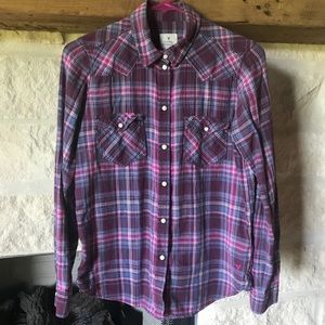 American Eagle vintage boyfriend button down